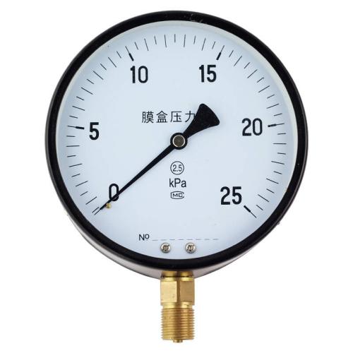 YE-100、150膜盒壓力表